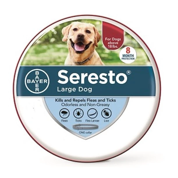 Bayer Seresto Large Dog Flea & Tick Collar, over 18lb