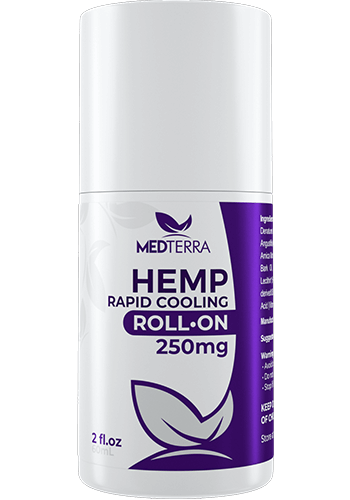 Medterra Topical Hemp Rapid Cooling Roll-On Relief 250MG 2oz