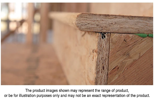 1" X 11-1/2" X 12' OSB Bullnose Stair Tread