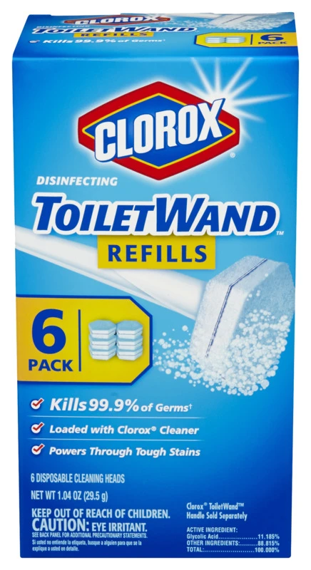 Clorox 14882 Toilet Wand Refill