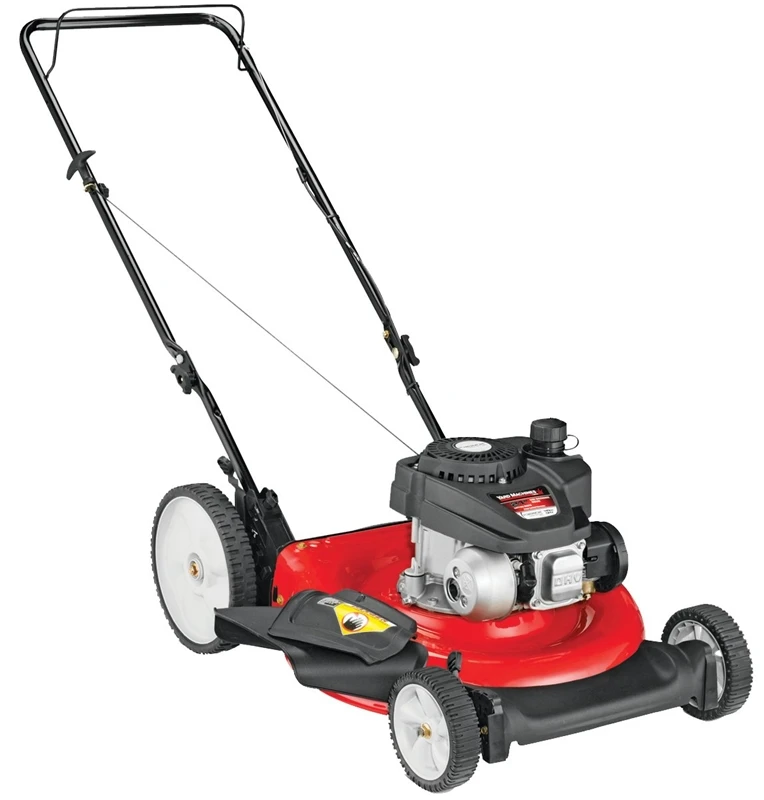 Yard Machines 11A-B0S5700 High Rear Wheel Push Mower, 140 cc, 21 in W Cutting, Recoil Start