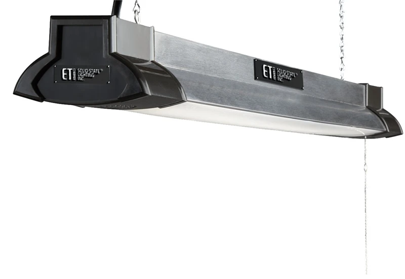 ETI Bluetooth 54569143 Shop Light with Bluetooth Speakers, LED Lamp, 50 W, 120 V, 3500 Lumens