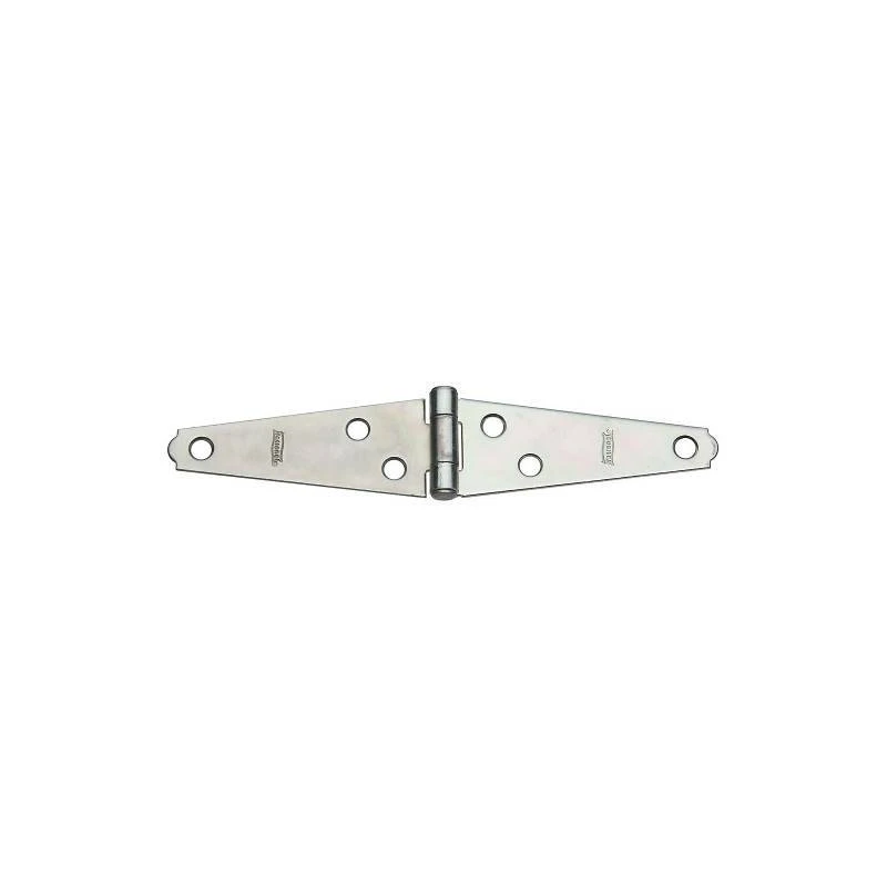 National Hardware N127-449 Strap Hinge, Steel, Zinc