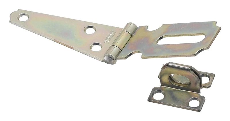 National Hardware N129-577 Hinge Hasp, 3 in L, 1-5/32 in W, Steel, Zinc