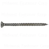 10 x 3 Stainless Steel Saberdrive Exterior Deck Screws SS