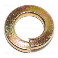 7/16 Yellow Zinc Grade 8 Split Lock Washers