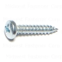 6 x 3/4 Zinc Phillips Pan Sheet Metal Screws