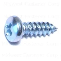 4 x 3/8 Zinc Phillips Pan Sheet Metal Screws