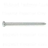 10 x 3 Zinc Phillips Pan Sheet Metal Screws