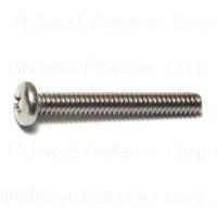 10-24 x 1-1/2 Stainless Steel Phillips Pan Machine Screws