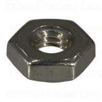 8-32 Stainless Steel Coarse Finished Hex Nuts