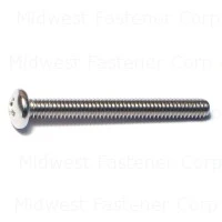 8-32 x 1-1/2 Stainless Steel Phillips Pan Machine Screws