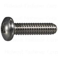 1/4-20 x 1 Stainless Steel Phillips Pan Machine Screws