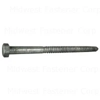 5/8 x 10 Galvanized Hex Lag Screws