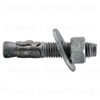 5/8 x 3-1/2 Galvanized Wedge Anchors