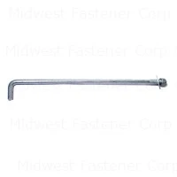 3/8-16 x 12 Galvanized Anchor Bolts