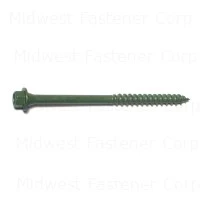 1/4 x 4 Green XL1500 Saberdrive Hex Head Timber Screws