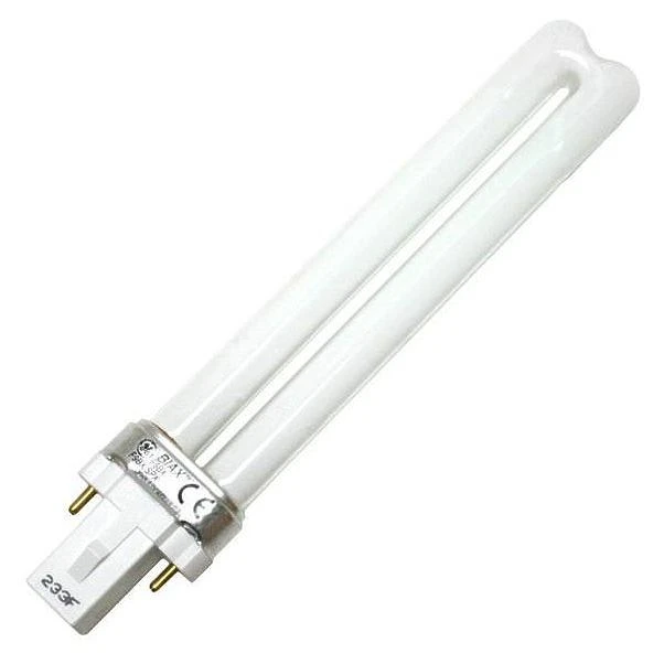 97558 F9bx/827/eco 9 Watt Compact Fluorescent Light Bulb With 2 Pin Base