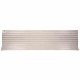 Tuftex SeaCoaster 2.17-ft x 12-ft Corrugated PVC Roof Panel