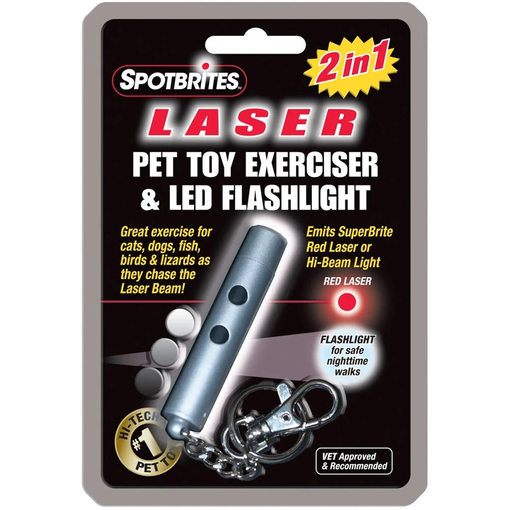 Spotbrite Laser Pet Toy 2 In 1