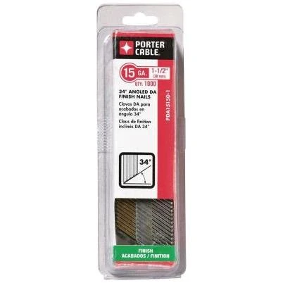 1-1/2 in. x 15-Gauge Glue Collated Nail (1000 per Box)