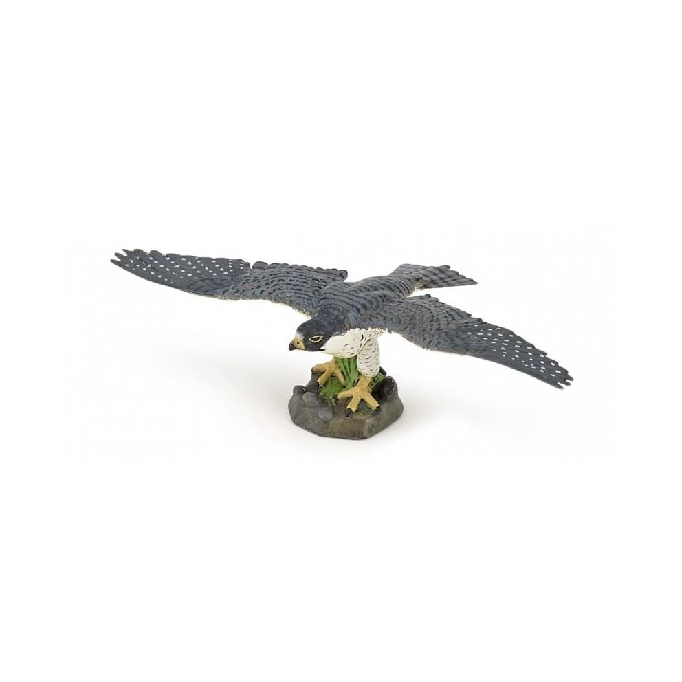 Hawk By Papo - 50165 Wild Falcon Action Figure, 11 Cm Detailed Model