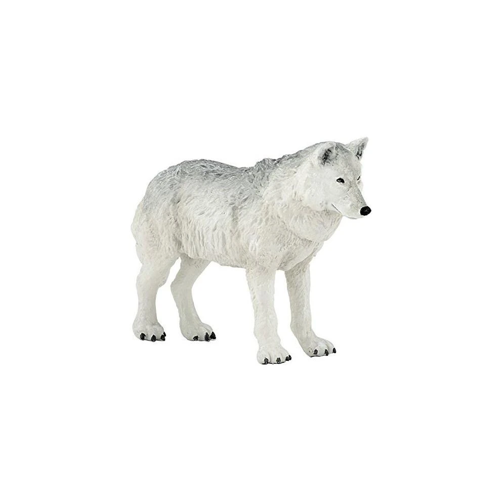 Polar Wolf Figure - Multi-color Realistic Wolf Toy Model
