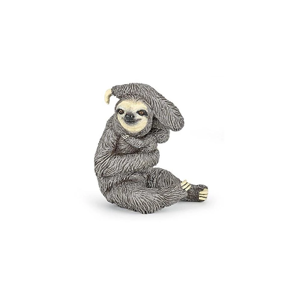 Sloth Figure Toy - Multicolor Realistic Animal Figurine