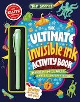 Top Secret: The Ultimate Invisible Ink Activity Book By Klutz - Fun For All Ages