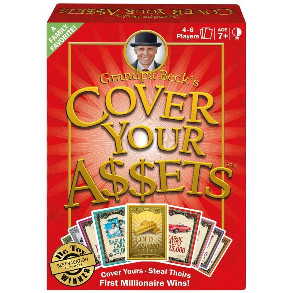 Cover Your Assets Card Game GPB2055 Grandpa Becks Games