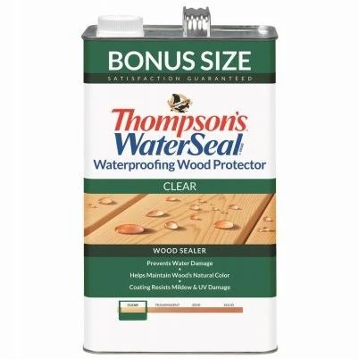 Waterseal 21802 Clear Wood Protector, 1.2 Gallon, Voc Compliant