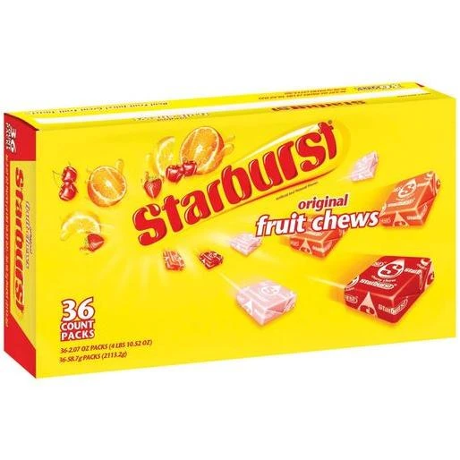 Starburst Fruit Chews - 2.07 Ounces