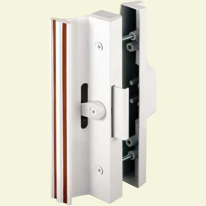 Prime-Line Wood Tone Steel Outdoor Sliding Screen Door Latch/Pull