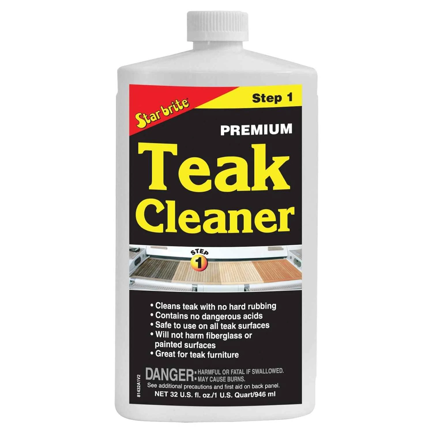 Star Brite Teak Cleaner Liquid 32 oz
