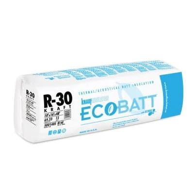 R-30 Kraft Faced Fiberglass Insulation Batt 16 in. x 48 in.