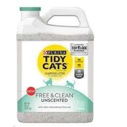 Free & Clean Unscented Clumping Cat Litter, 20 Lbs. For Multi Cats