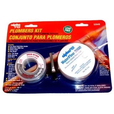 Lead-Free Plumbing Solder Kit