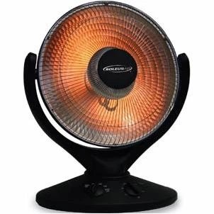 He08-r9-21 800-watt Oscillating Reflective Portable Heater With Carrying Handle
