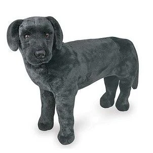 Melissa & Doug Black Lab Giant Stuffed Animal (2117)