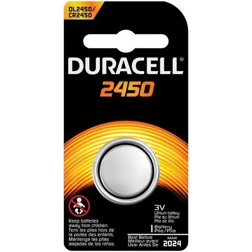 Duracell DL2450BPK Lithium Battery