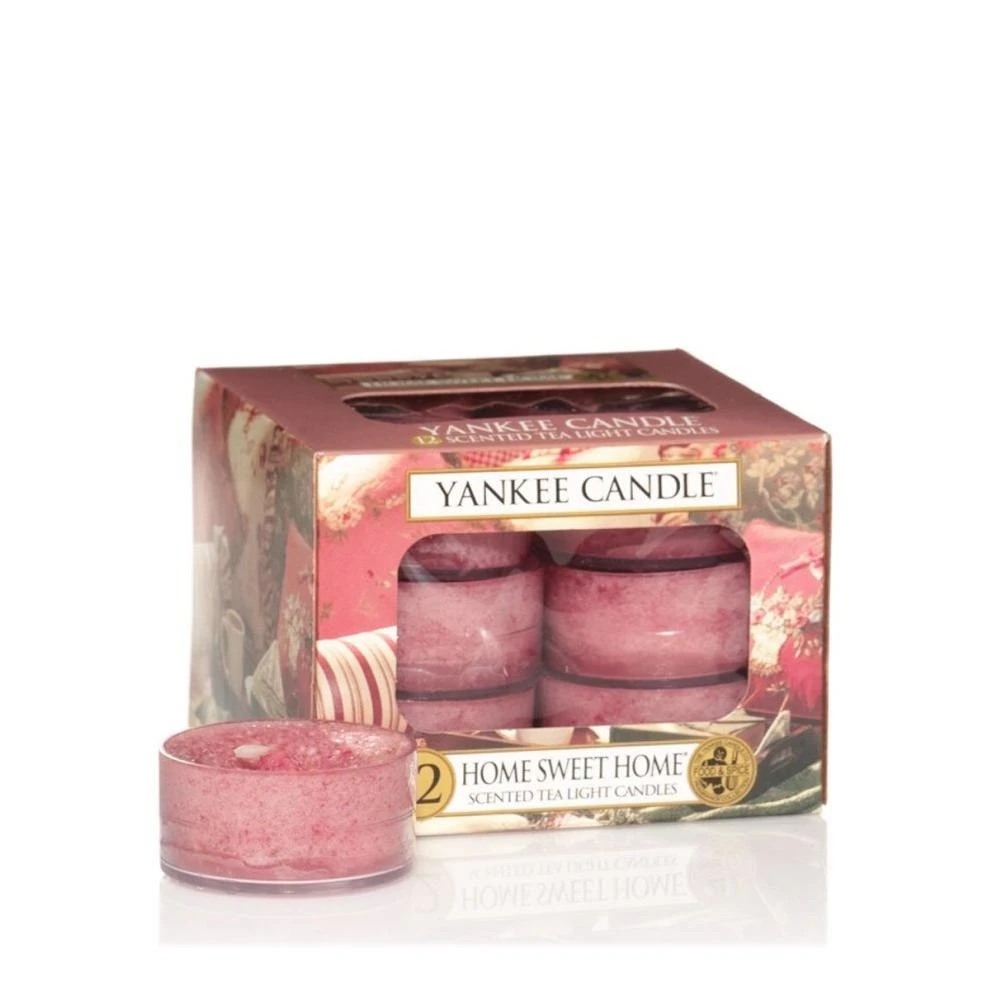 Yankee Candle Home Sweet Home Tea Lights Box of 12