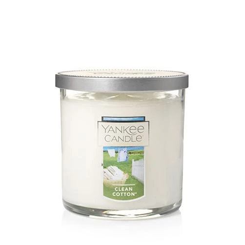 Yankee Candle Clean Cotton(R) 7oz Tumbler Candle 7 Ounce, White