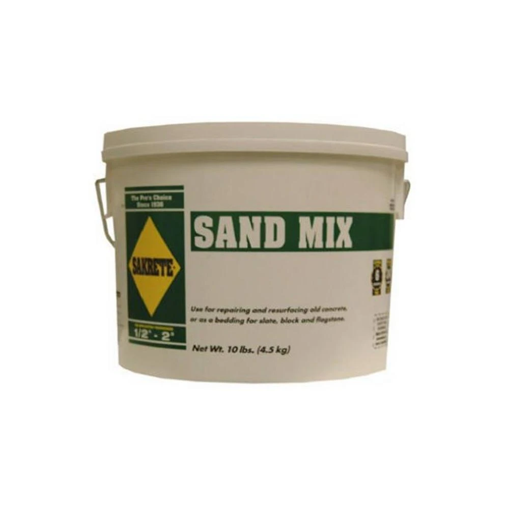 40200818-rdc09 10 Pounds Sand Mix For Concrete And Masonry Projects