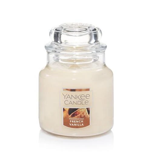 Yankee Candle French Vanilla Small Jar Candle, Food & Spice Scent