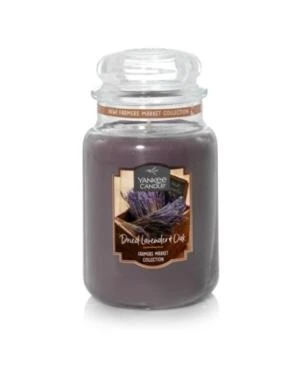 Yankee Candle Farmers Market Collection Dried Lavender & Oak 22-oz. Large Candle Jar, Purple