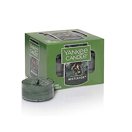 Tea Lights 12 ct - Mistletoe