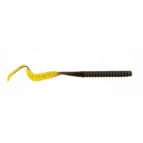 Powerbait Power Worm 10 Inch Soft Bait - Green Pumpkin Color