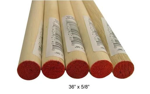 Cindoco 36010126 Dowel Rod Hardwood 36" X 5/8" Color Coded Brown -Pack Of 5