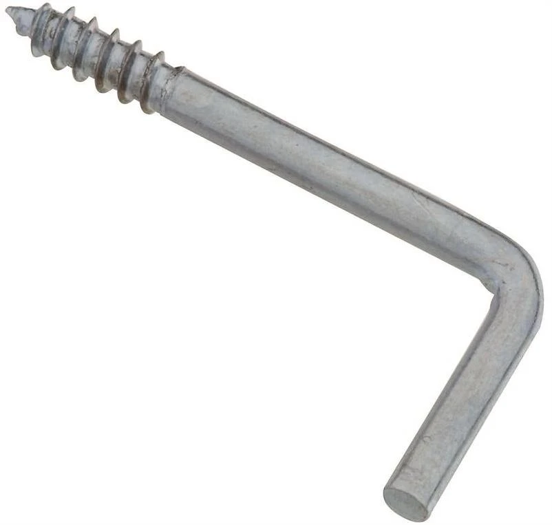 1-1/4 Inch Zinc Plated Square Bend Hook Screw - Model 752900