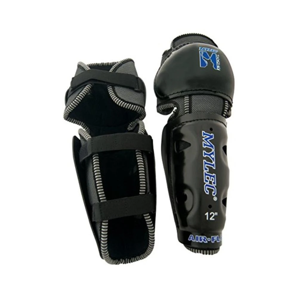 14 Inch Air-flo Unisex Roller Hockey Shin Guards - X-large